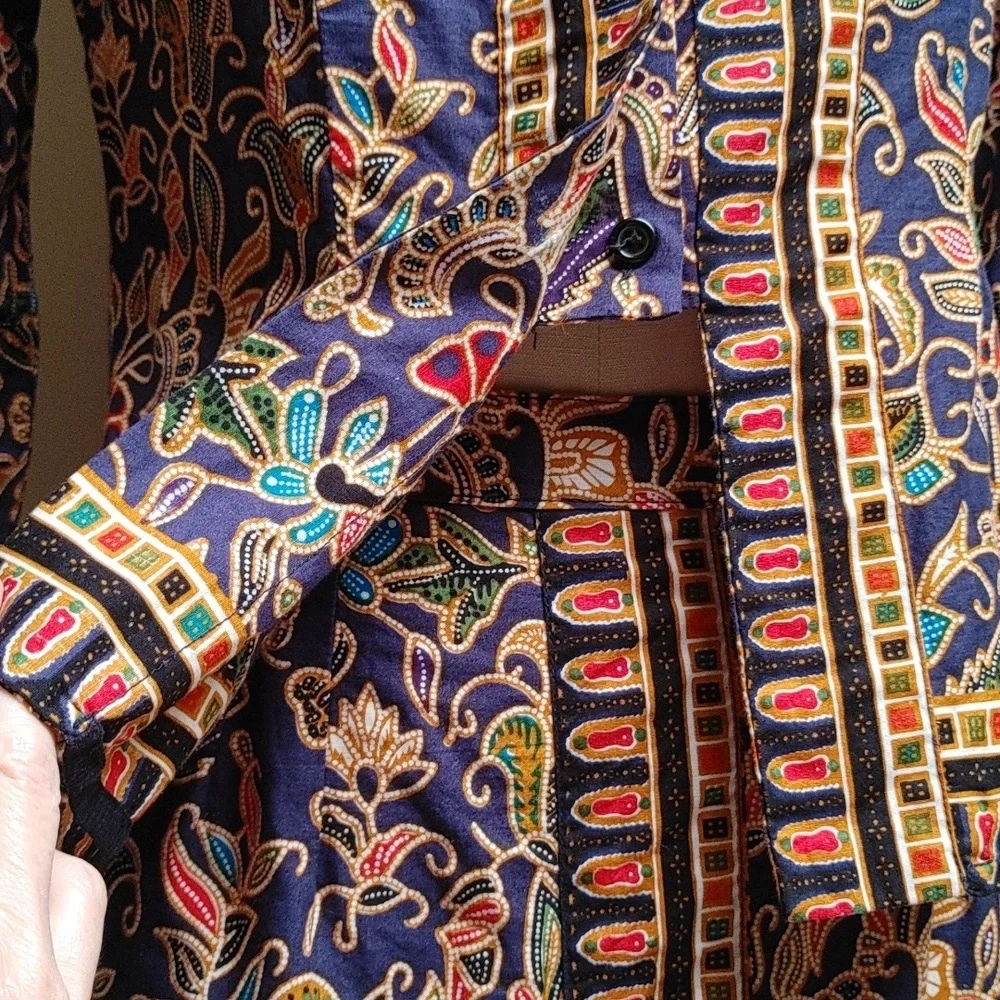 Vintage Singapore Collection Skirt Set Size 36 - Picture 9 of 17